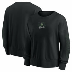 NBA Milwaukee Bucks Women's Oversized Game Day Pullover Sweatshirt