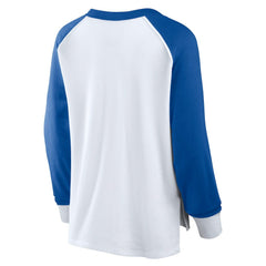 NBA Philadelphia 76ers Women's Open Lane Waffle Long Sleeve V-Neck T-Shirt