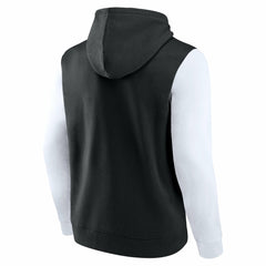 NBA Utah Jazz Logo Athletic Outline Colorblock Pullover Hoodie