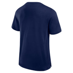 NHL Navy Seattle Kraken Fanatics Elevated Pima T-Shirt