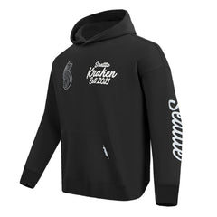 NHL Black Seattle Kraken Pro Standard Paint the City Pullover Hoodie