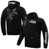 NHL Black Pittsburgh Penguins Pro Standard Paint the City Pullover Hoodie