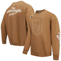 NHL Brown Vegas Golden Knights Pro Standard Paint the City Pullover Sweatshirt