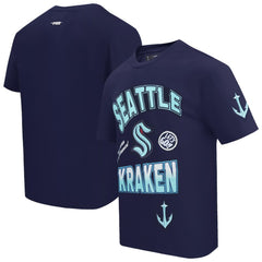 NHL Deep Sea Blue Seattle Kraken Pro Standard Turn It Up T-Shirt