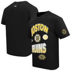 NHL Black Boston Bruins Pro Standard Turn It Up T-Shirt