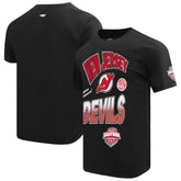 NHL Black New Jersey Devils Pro Standard Turn It Up T-Shirt