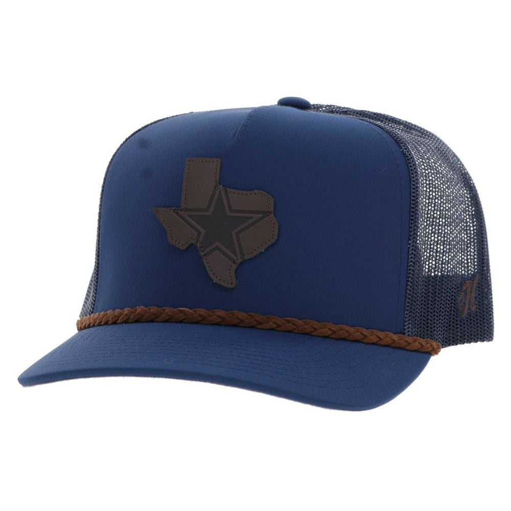 HOOey State Patch Rope Trucker Adjustable Hat - Dallas Cowboys