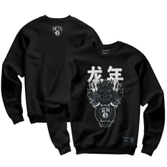 NBA Brooklyn Nets Hyperfly Unisex Year of the Dragon Lunar New Year Collection Pullover Sweatshirt