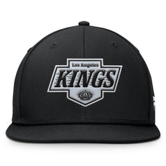 NHL Black Los Angeles Kings Fanatics Primary Logo Snapback Hat