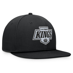 NHL Black Los Angeles Kings Fanatics Primary Logo Snapback Hat