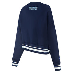 NBA Memphis Grizzlies Pro Standard Women's Area Code Cropped Pullover Sweatshirt