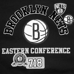 NBA Brooklyn Nets Pro Standard Women's Area Code Cropped Pullover Sweatshirt