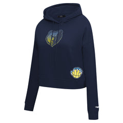 NBA Memphis Grizzlies Pro Standard Women's Jewels Cropped Pullover Hoodie