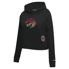 NBA Toronto Raptors Pro Standard Women's Jewels Cropped Pullover Hoodie