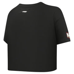 NBA Miami Heat Pro Standard Women's Jewels Boxy Cropped T-Shirt
