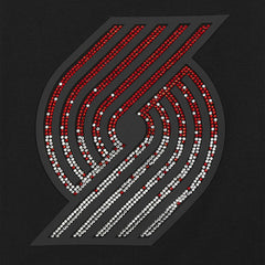 NBA Portland Trail Blazers Pro Standard Women's Jewels Boxy Cropped T-Shirt