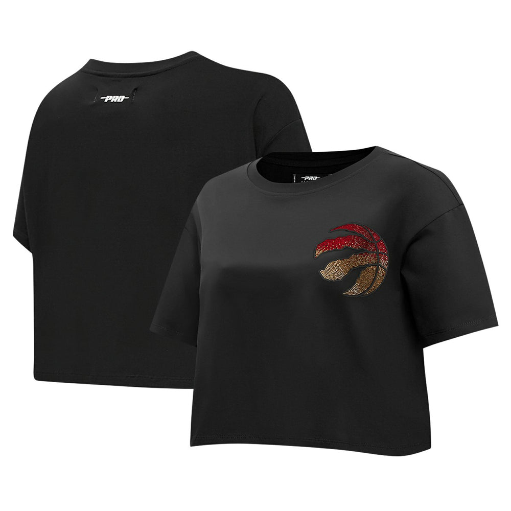 NBA Toronto Raptors Pro Standard Women's Jewels Boxy Cropped T-Shirt