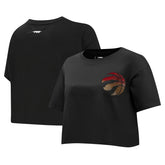 NBA Toronto Raptors Pro Standard Women's Jewels Boxy Cropped T-Shirt