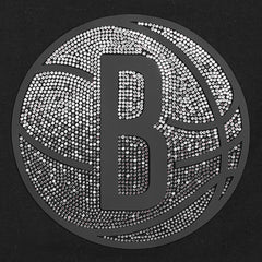 NBA Brooklyn Nets Pro Standard Women's Jewels Boxy Cropped T-Shirt