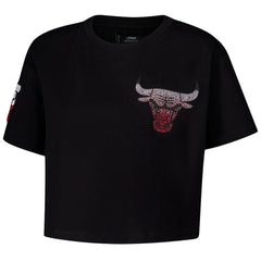 NBA Chicago Bulls Pro Standard Women's Jewels Boxy Cropped T-Shirt sale