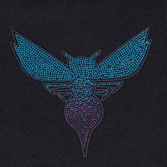 NBA Charlotte Hornets Pro Standard Women's Jewels Boxy Cropped T-Shirt