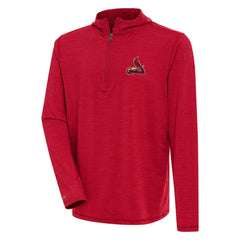 MLB St. Louis Cardinals Antigua Tidy Quarter-Zip Hoodie