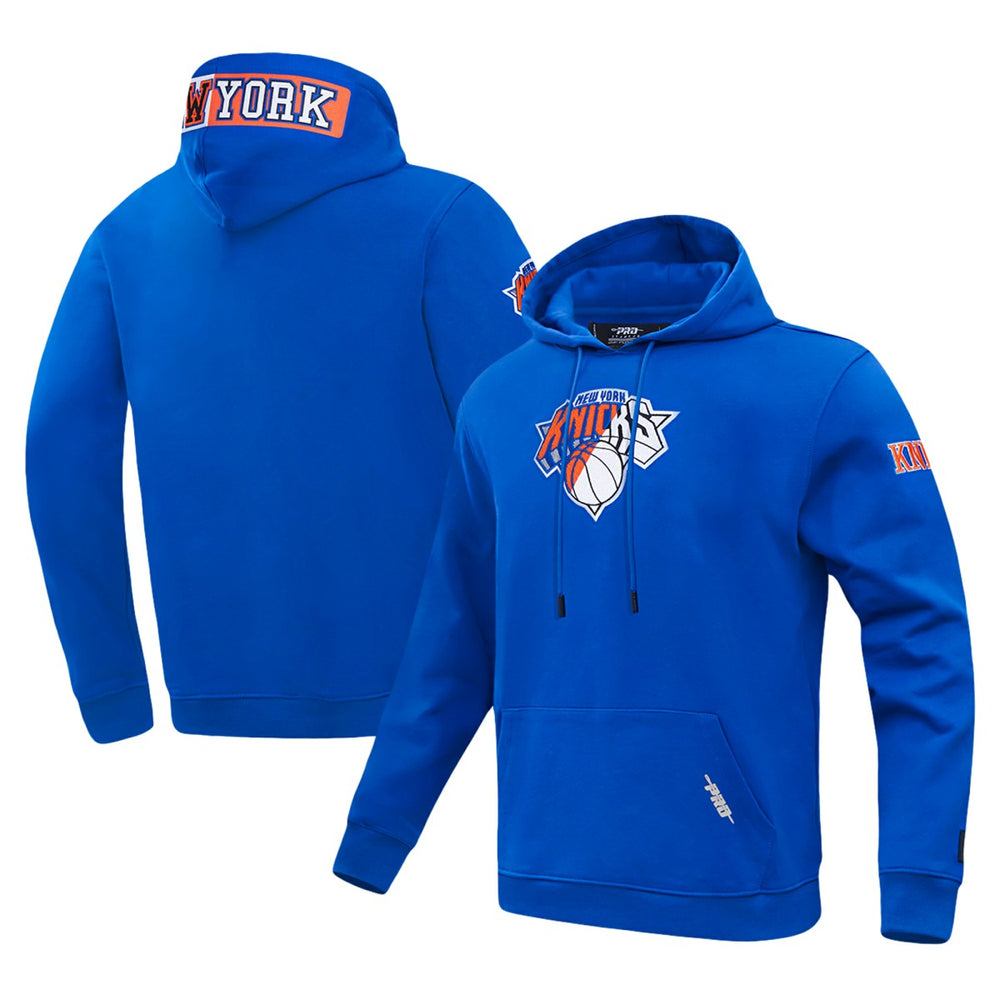 NBA New York Knicks Pro Standard Split Logo Pullover Hoodie