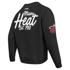 NBA Miami Heat Pro Standard Paint the City Drop Shoulder Sweatshirt