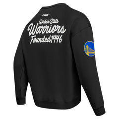 NBA Golden State Warriors Pro Standard Paint the City Drop Shoulder Sweatshirt sale