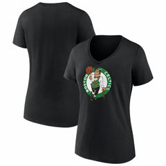 NBA Boston Celtics Women's Primary Logo V-Neck T-Shirt