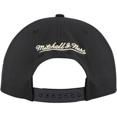 NHL Black Minnesota Wild Mitchell & Ness Core Team Script 2.0 Snapback Hat