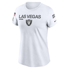 Women's 2024 Salute To Service Legend Performance T-Shirt - Las Vegas Raiders