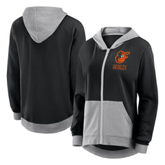 MLB Baltimore Orioles Fanatics Women's Hit It French Terry Full-Zip Hoodie