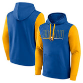 NHL Royal Buffalo Sabres Logo Athletic Deliver Fleece Pullover Hoodie