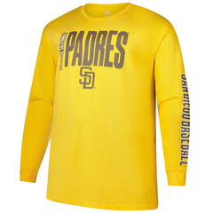 MLB San Diego Padres Profile Big & Tall Two-Hit Long Sleeve T-Shirt