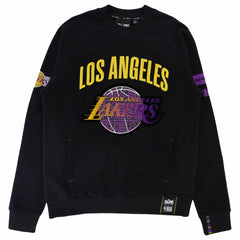 NBA Los Angeles Lakers NBA x Two Hype Unisex Culture & Hoops Heavyweight Pullover Sweatshirt - Black cheap