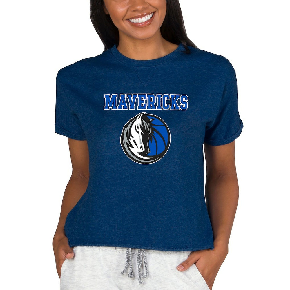 NBA Dallas Mavericks Concepts Sport NBA Women's Concepts Mainstream Terry SS Top sale