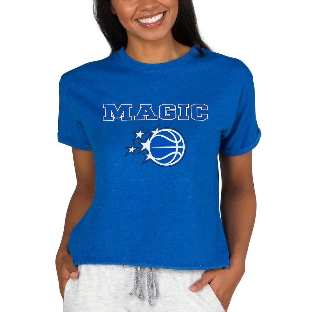 NBA Orlando Magic Concepts Sport NBA Women's Concepts Mainstream Terry SS Top