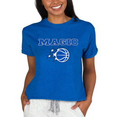 NBA Orlando Magic Concepts Sport NBA Women's Concepts Mainstream Terry SS Top