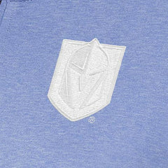 NHL Lavender Vegas Golden Knights Antigua Women's White Logo Mentor Quarter-Zip Jacket