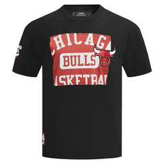 NBA Chicago Bulls Pro Standard Made To Play Drop Shoulder T-Shirt sale