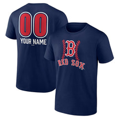 MLB Boston Red Sox Personalized Name & Number Fastball T-Shirt