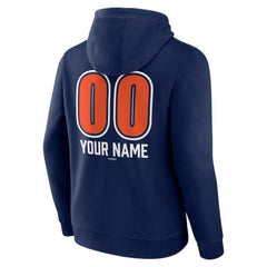 MLB Detroit Tigers Personalized Name & Number Fastball Pullover Hoodie