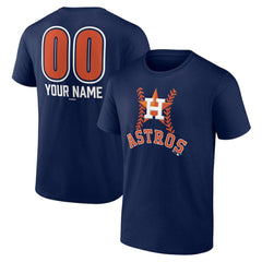 MLB Houston Astros Personalized Name & Number Fastball T-Shirt