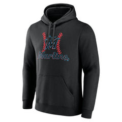 MLB Miami Marlins Personalized Name & Number Fastball Pullover Hoodie