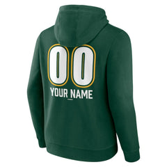 MLB Athletics Personalized Name & Number Fastball Pullover Hoodie