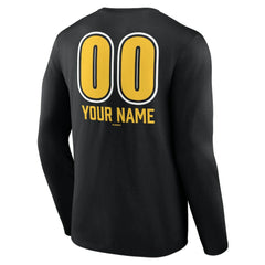 MLB Pittsburgh Pirates Personalized Name & Number Fastball Long Sleeve T-Shirt