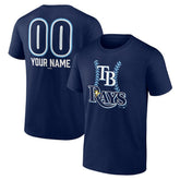 MLB Tampa Bay Rays Personalized Name & Number Fastball T-Shirt