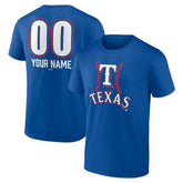 MLB Texas Rangers Personalized Name & Number Fastball T-Shirt