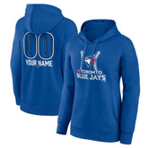 MLB Toronto Blue Jays Women's Personalized Name & Number Fastball Pullover Hoodie